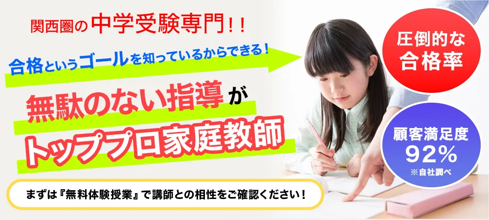 無駄のない指導がトッププロ家庭教師